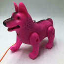 Kids Toys Glowing Music Electric Traction Dog Educational Christmas Gifts T B3U0