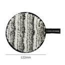 Washable Reusable Make Up Remover Wipe Pad Face Cleansing Puff (Black White
