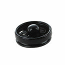 Clothes Sewing 10mm Press Studs Buttons Fastener Black 50 Pcs D4O7