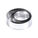 3pc/set stainless steel round circle shaped cookie cutter biscuit pastry moldsI-