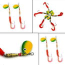 10.5CM Fishing Bait Lure Hook Spoon Jigging Spinner Accessories 7.3g Nice W H0Q3