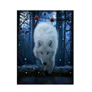 Walking Wolf DIY Diamond Painting Cross Stitch Kit Embroidery Home Decor