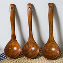 Kitchen Wooden Spoon Bamboo Cooking Utensil Tool Soup Teaspoon Utensil Tools CA