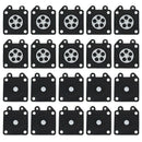 3X(20Pcs 2500 3800 4500 5200 5800 Chainsaw Carburetor Repair Parts Metering
