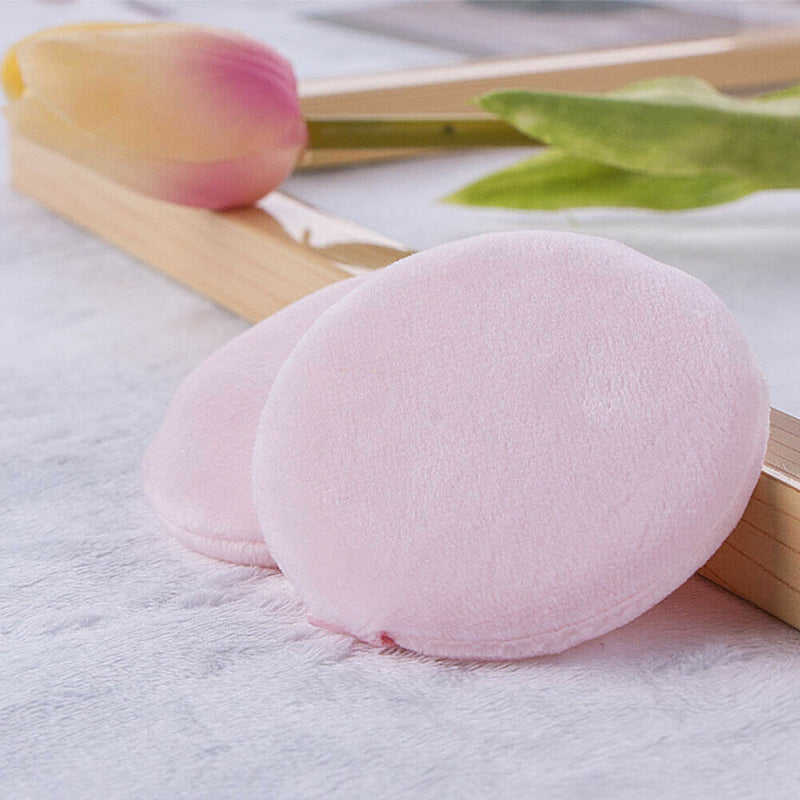 Soft Beauty Powder Puff Face Foundation Cosmetic Tool Makeup Sponge (Pink) A