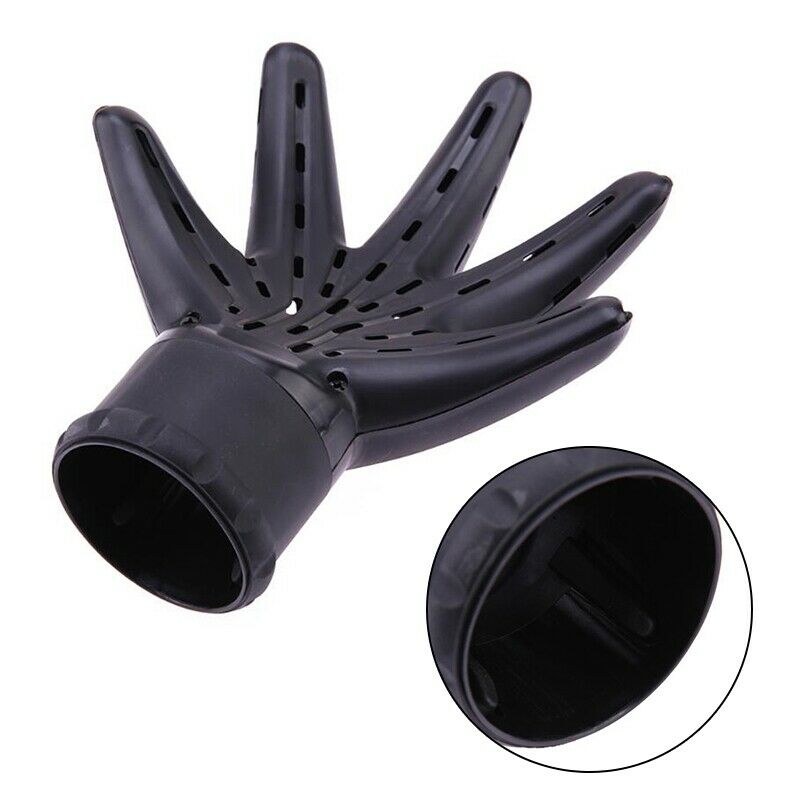 Hand Shape Hair Dryer Diffuser Hairdressing Curly Hair Styling Tools Salon  J4Z2
