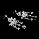 Luxurious Diamante Rhinestone Crystal Necklace Earring Set for Wedding Part A