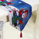 New Christmas Table Cover Cloth Festive Decor Creative Christmas Tablecloth Z7N6