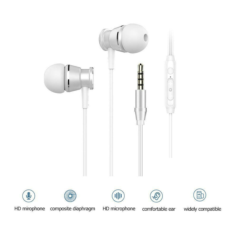 M305 Volume Control Earphones HIFI Stereo Earbuds Super Bass In-ear Headset