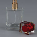 2pcs Empty Glass Perfume Bottles Aftershave Spray Containers 50ml