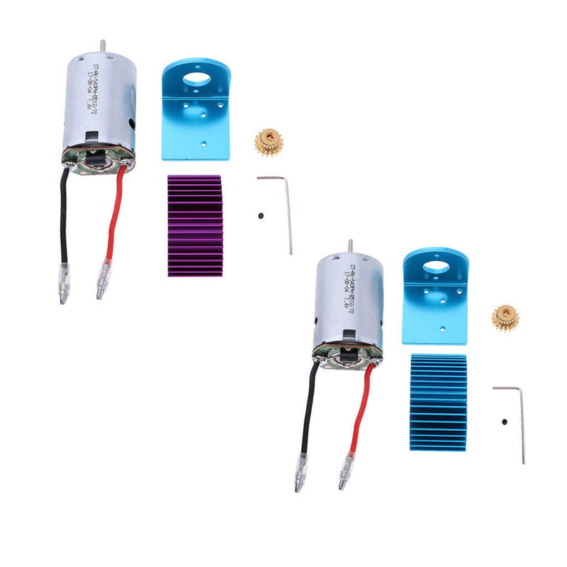 540 Motor Combination for WLtoys 12428 12423 12428-A 12428-B 12428-C RC Cars