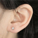 2pc 1.2mm LIP TRAGUS TOP EAR HELIX RIM LABRET BAR STUDS EARRING 6mm Goth