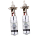 2 Pieces High Power 100W H1 20SMD Led Fog Light Driving Bulbs 8000K Ice Blue for