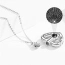 Projection 100 Languages I Love You Cremation Heart Urn Ashes Memorial Neckl Gw