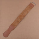 Pro Barber Shaving Cow Leather Strap Straight Razor Strop Sharpening Strop Brown