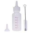 Puppy Kitten Feeding Bottle Nursing Water Milk Feeder w/ Cleaning Brush