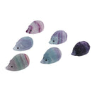 Hedgehog Shaped Natural Colorful Fluorite Crystal Carved Stone Art Ornament