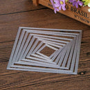 8 DIY Square Cutting Dies Stencils Embossing Card Scrapbooking Album A