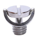 Longer Shaft D-ring Screw 3/8 inch-16 Thread Camera Tripod Quick Release FixT7X2