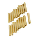 20 pieces M3 x 26 mm hexagon brass female thread Screws PCB Spacer Spacer s O7W5