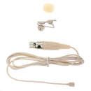 Clip-on Lapel Lavalier Microphone With XLR Joint Wired Condenser Microphone