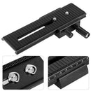 New 2 Way Lp-01 Macro Focusing Rail Slider For NikoN SoNy Pentax Dslr 1/4 I O2U8