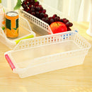 Slide Kitchen Fridge Freezer Space Saver Organizer Storage Rack Shelf Holder