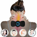 Mini Electric Neck Massager Cervical Massage Back Massager Stimulator Portable