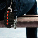 1 pc Portable 9 inch Survival Paracord Pod Kit Fishing Hunting Tool Kit Camping