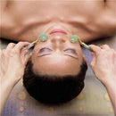 Natural Jade Guasha Facial Beauty Massage Tool Jade Roller Face Thin massager//