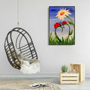 5D DIY Full Drill Diamond Painting Ladybug Cross Stitch Embroidery Craft