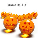 1 set of 7 Stars Crystal Balls 3.5CM Dragon Ball Z New Box 7Pcs Complete Orange