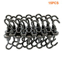 15pcs Strong Suction Magnetic Hooks Seamless Key Indoor Outdoor Tool Wall Hanger