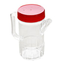 Oil Vinegar Pourer Glass Bottle Sauce Dispenser Pourer Cruet -380ML