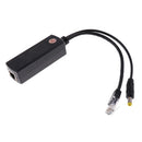 IEEE802.3AF Standard 12V 2A Output 10/100M PoE Splitter lan Connector Power