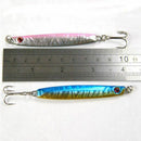 5Pcs Lead Fishing Lure,Metal Fishing Jigs Saltwater Sea 4.1in 0.88oz Iron L M2K2