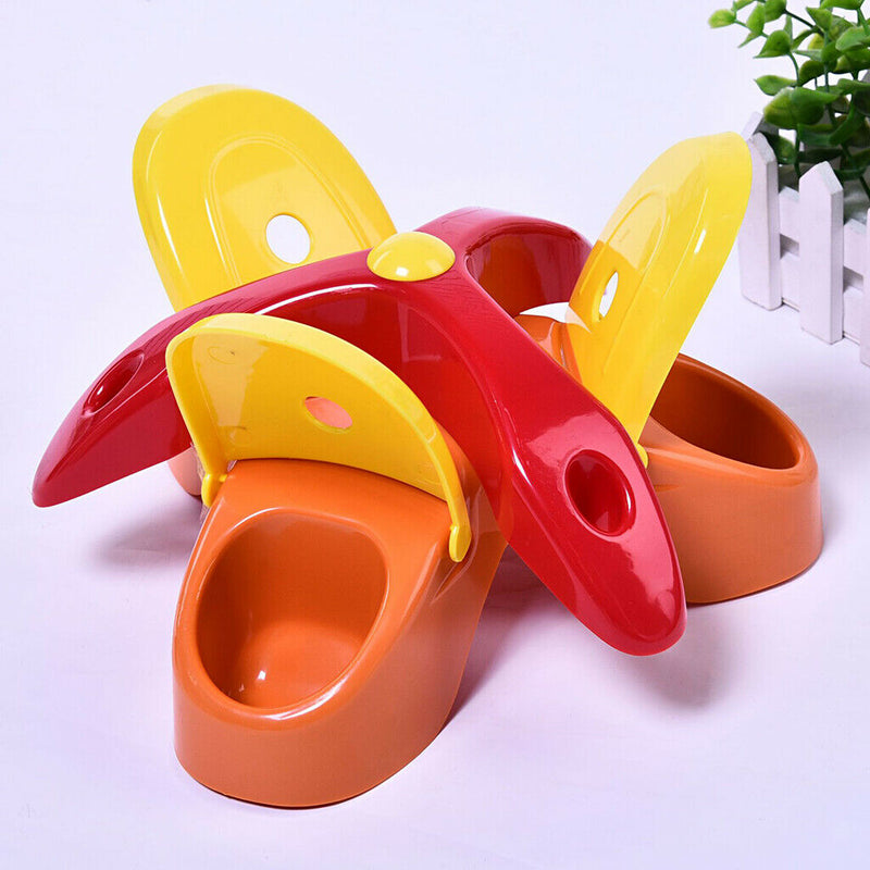 Triangle Interactive Dog Feeder Dishes]