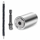 Universal Socket Wrench Power Drill Adapter 3pcs/Set Nut Bolt Tool F1C1 C5Z R7E3
