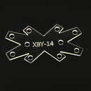 Leather Keyring Key Chain Template Clear Acrylic Pattern Leather Craft Tool