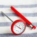 Stainless Steel Coffee Milk Thermometer Fried Food Meat Probe Marker