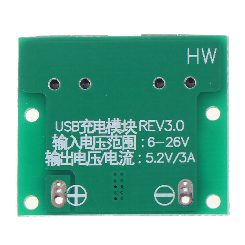 9V 12V 24V to 5V 3A Dual USB DC-DC Charger Power Supply Step Down Modu H2TEUS