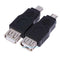 12pcs OTG 5 pin F/M mini Changer Adapter Converter USB Male to Female Micro USB