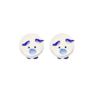 Crystal Lucky Pig Craft Creative Gift-1.57x1.57x1.77inch-Blue