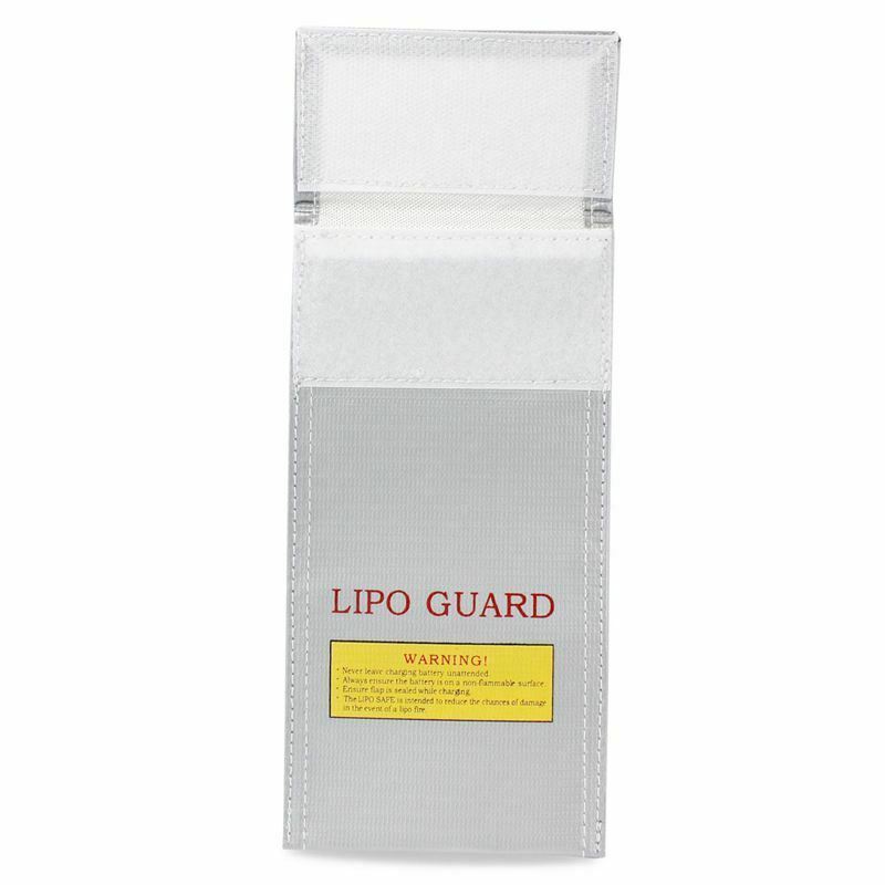 LiPo Battery Guard Bag Fire Resistant Safety Protective Bag Charger Sack (1 J2Q9