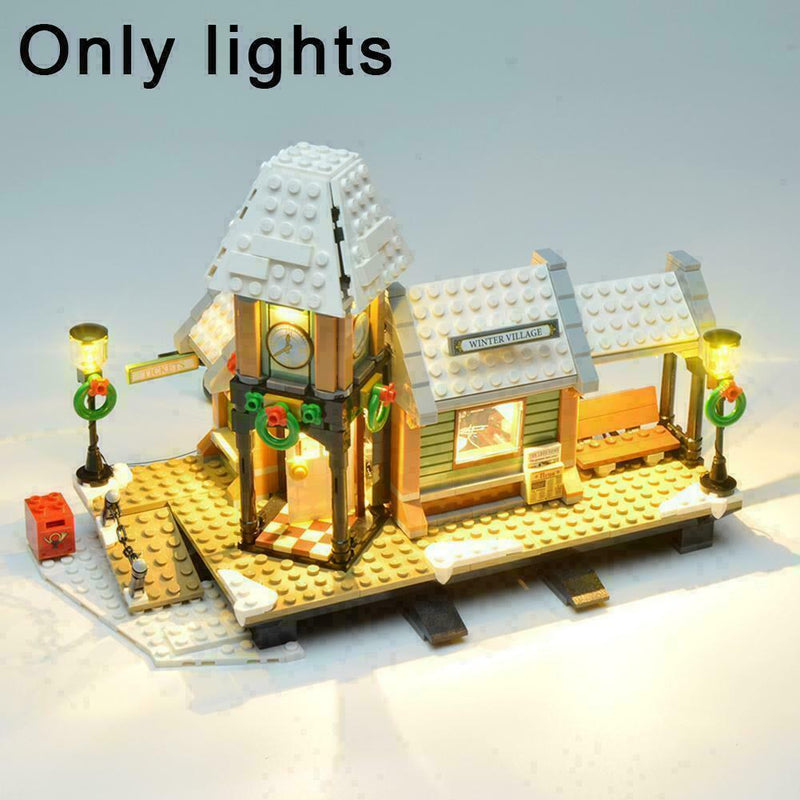 LED Light Up Kit For Winter Village Station 10259 Lighting Set kit building S8F2