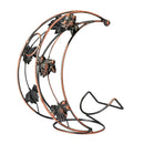 Moon Shape Wine Bottle Holder Rack Single Wine Bottle Holder Wine Cabinet Decor