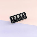 Creative Alphabet Board Brooch Badge Unisex Coat Shirt Lapel Pins (Style 2) A