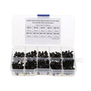280Pcs M3 Stainless Steel Hex Socket Head Cap Screws Nuts Assortment Kit