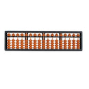 Plastic Abacus Arithmetic Abacus Kids Calculation Tool 17 digits J6C4