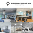 12W LED Recessed Ceiling Light Downlight Spotlights Cabinet Kit Home Bedroom